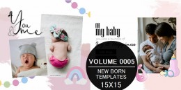 New Born Templates 15X15 - 0005